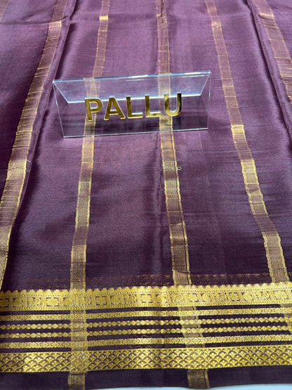 Pure Mysore Silk Saree ( 60 Grams )
