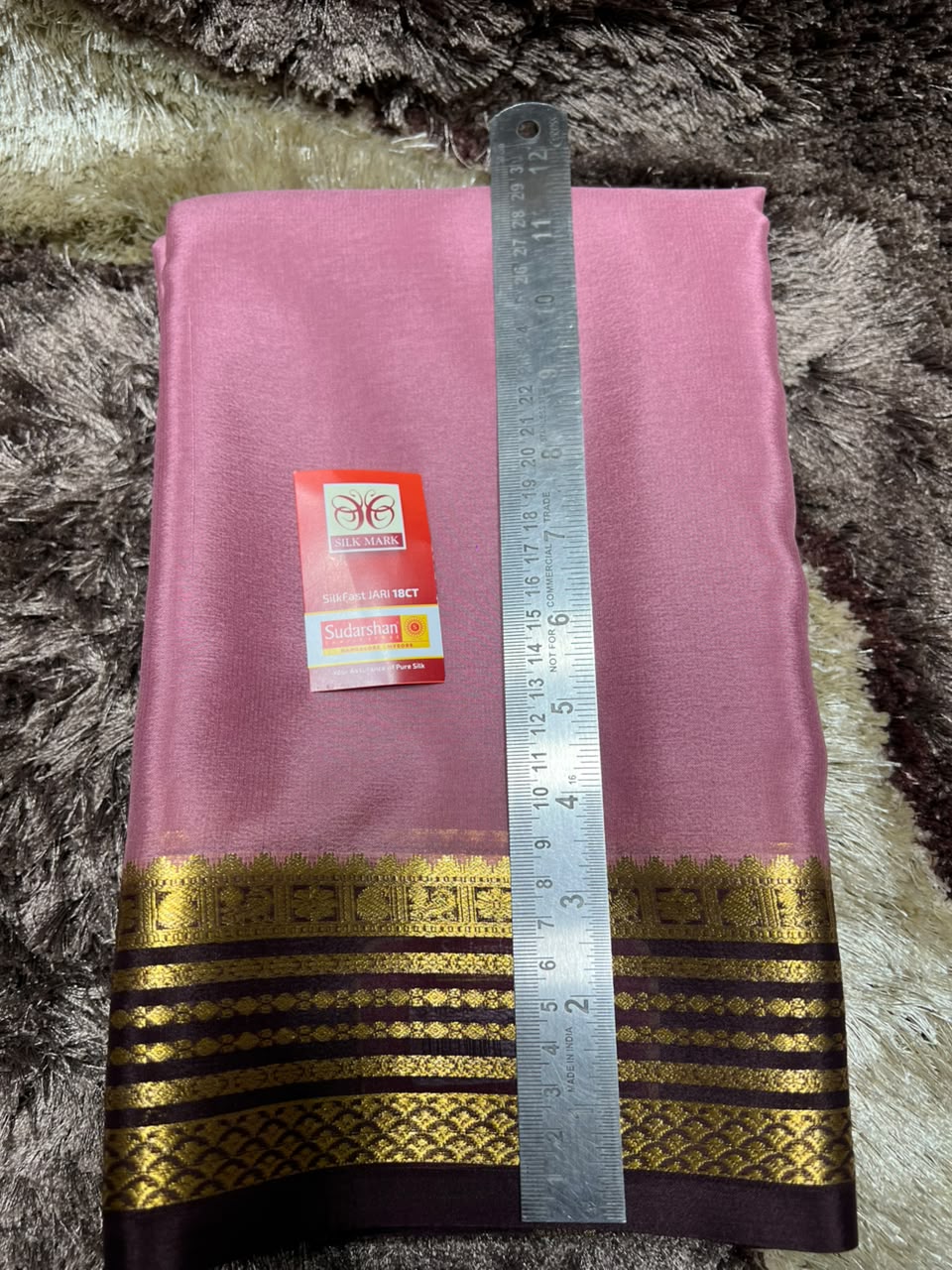 Pure Mysore Silk Saree ( 60 Grams )