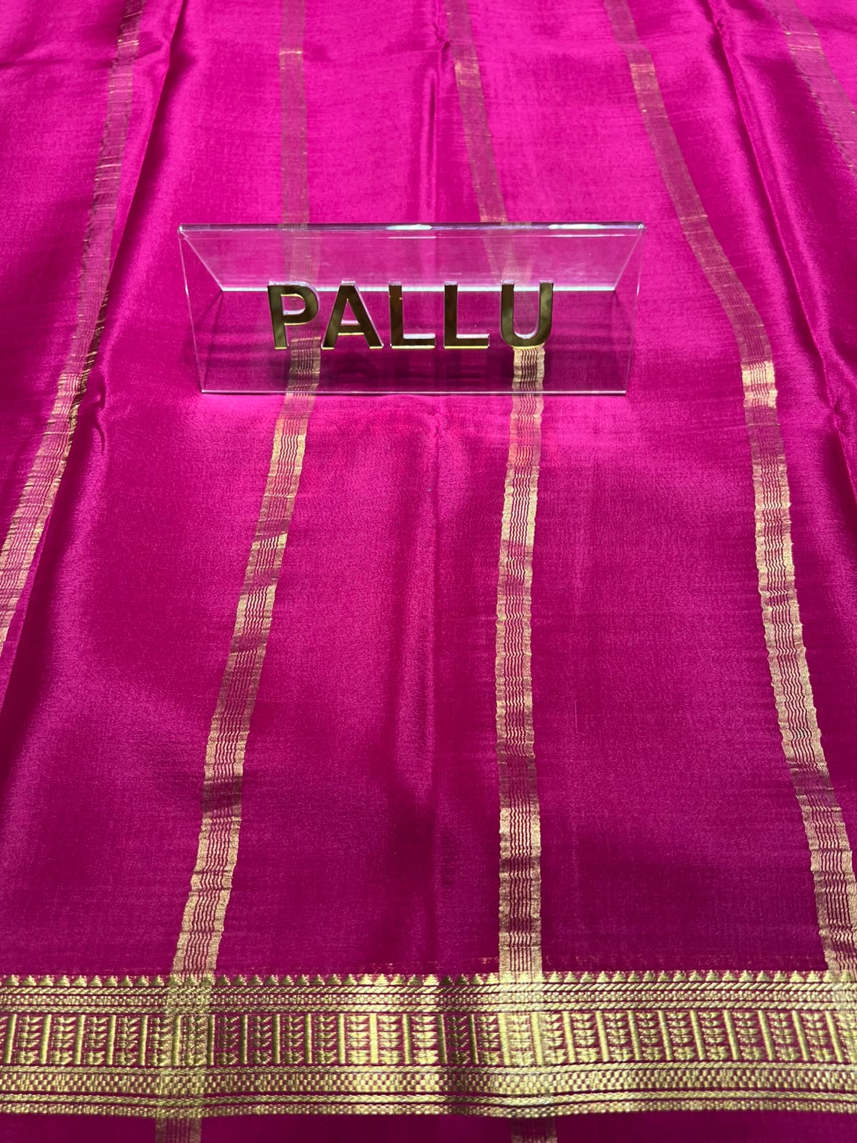 Pure Mysore Silk Saree ( 60 Grams )