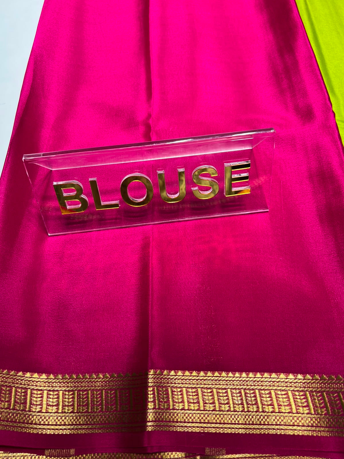 Pure Mysore Silk Saree ( 60 Grams )