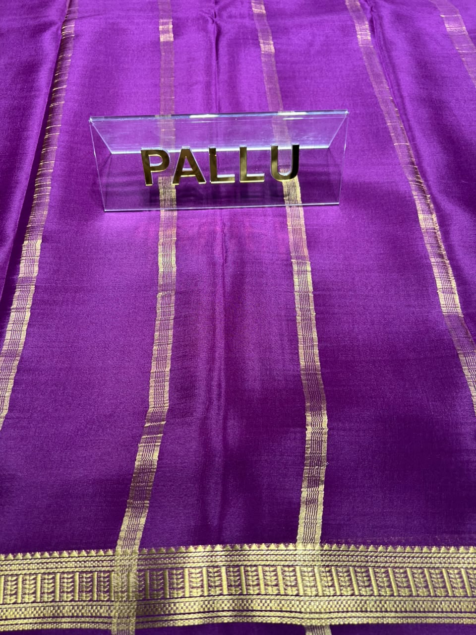Pure Mysore Silk Saree ( 60 Grams )