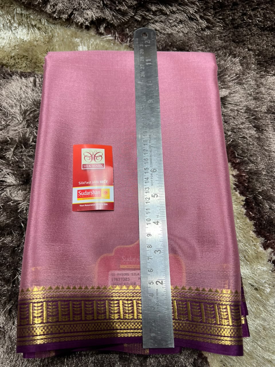 Pure Mysore Silk Saree ( 60 Grams )