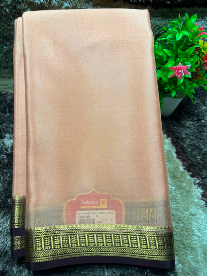 Pure Mysore Silk Saree ( 60 Grams )