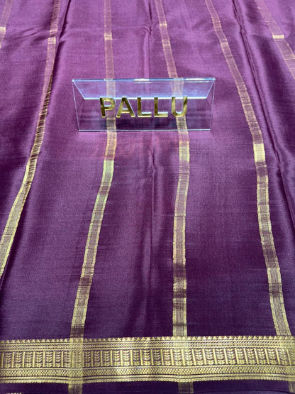 Pure Mysore Silk Saree ( 60 Grams )