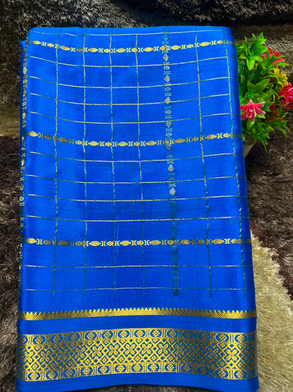 Pure Mysore Silk Saree.