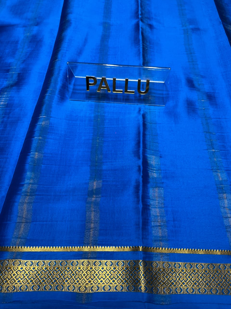 Pure Mysore Silk Saree.