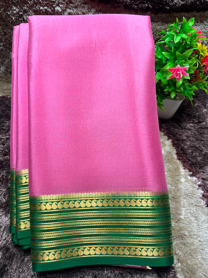 Pure Mysore Silk Saree ( 60 Grams )