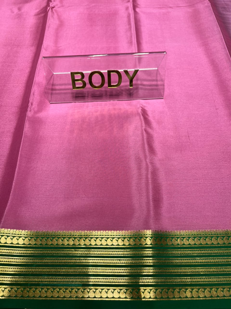 Pure Mysore Silk Saree ( 60 Grams )