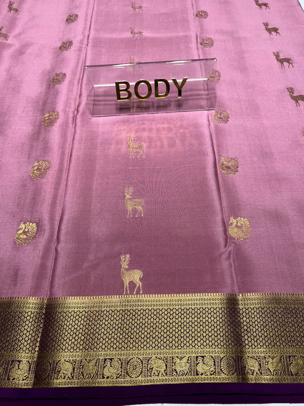 Pure Mysore Silk Saree.