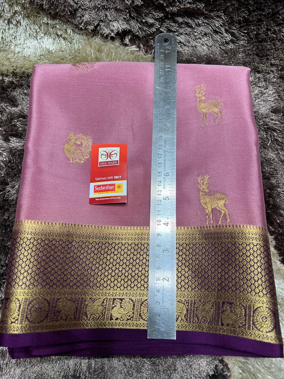 Pure Mysore Silk Saree.