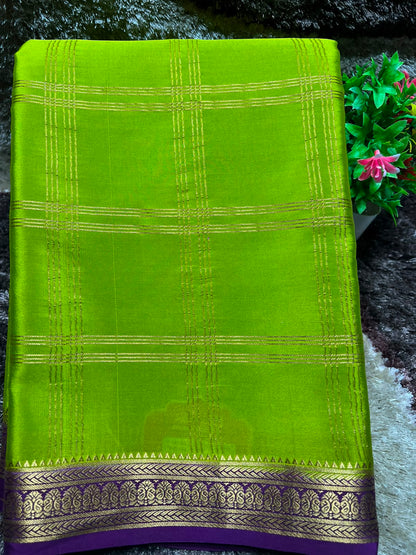 Pure Mysore Silk Saree.