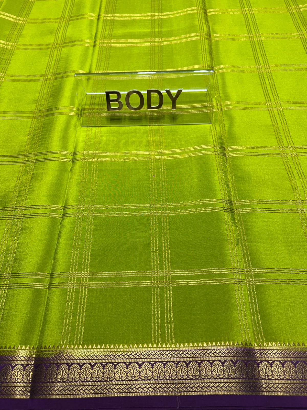Pure Mysore Silk Saree.