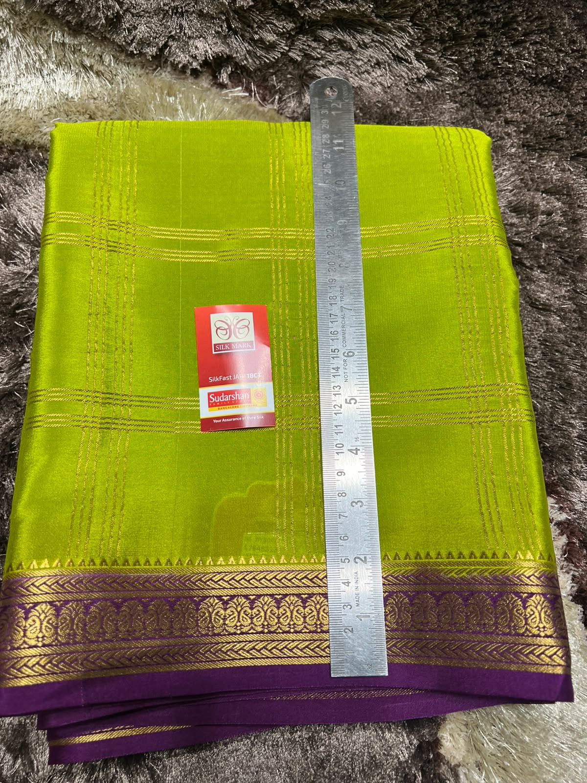 Pure Mysore Silk Saree.