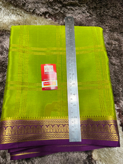 Pure Mysore Silk Saree.