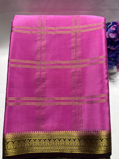 Pure Mysore Silk Saree.