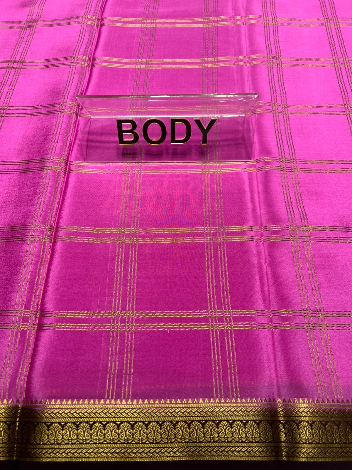 Pure Mysore Silk Saree.