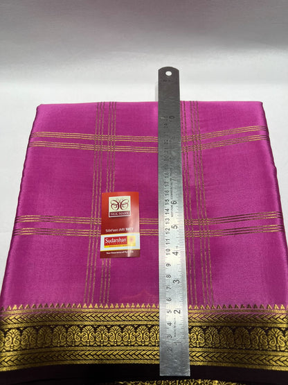 Pure Mysore Silk Saree.