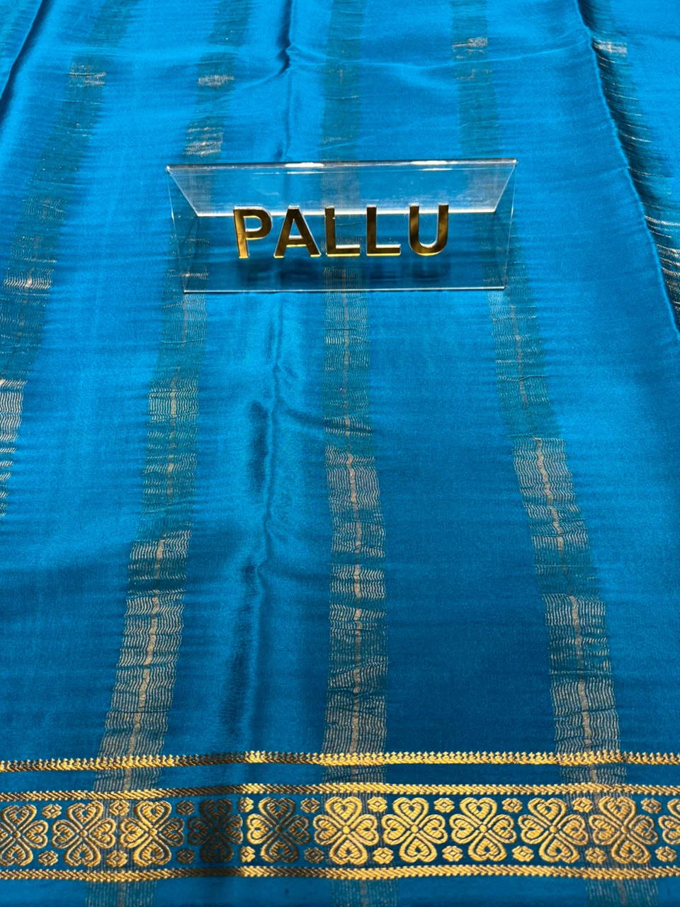 Pure Mysore Silk Saree.