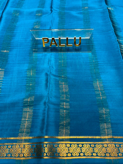 Pure Mysore Silk Saree.