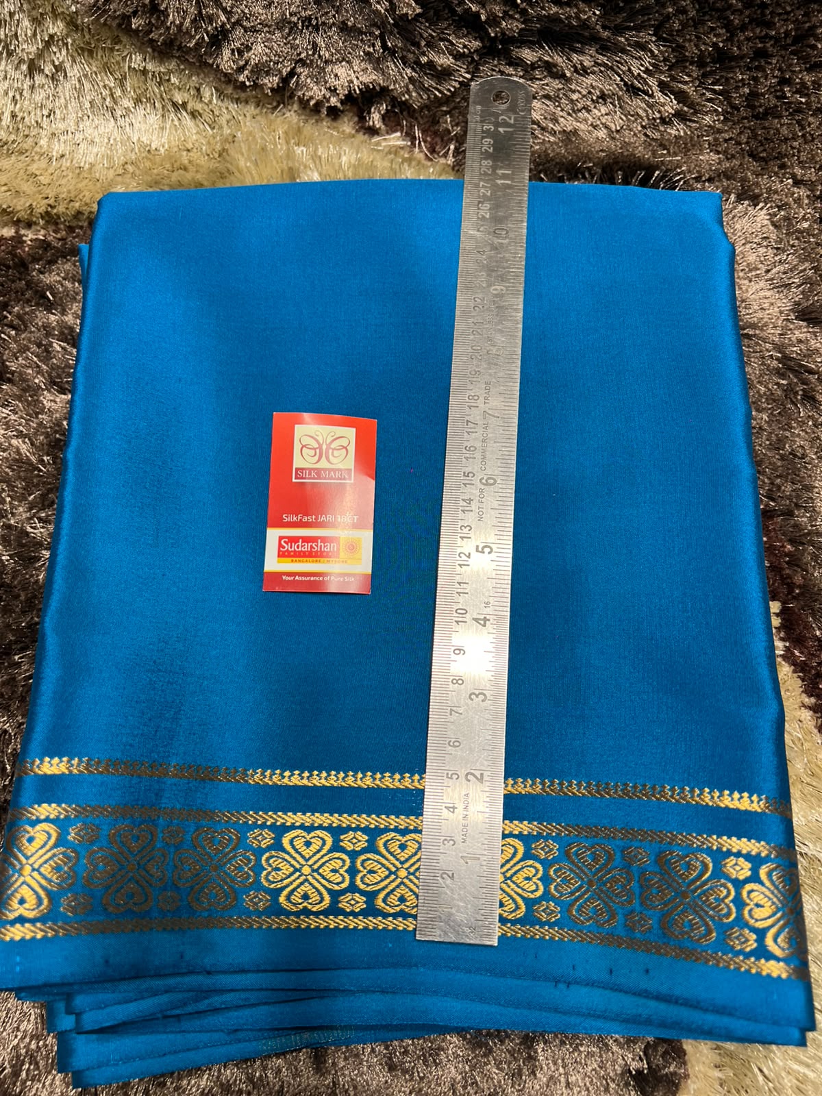 Pure Mysore Silk Saree.