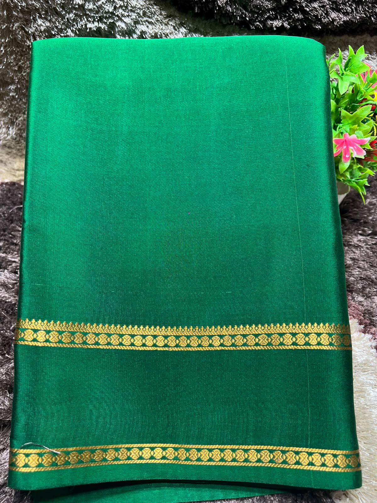 Pure Mysore Silk Saree.