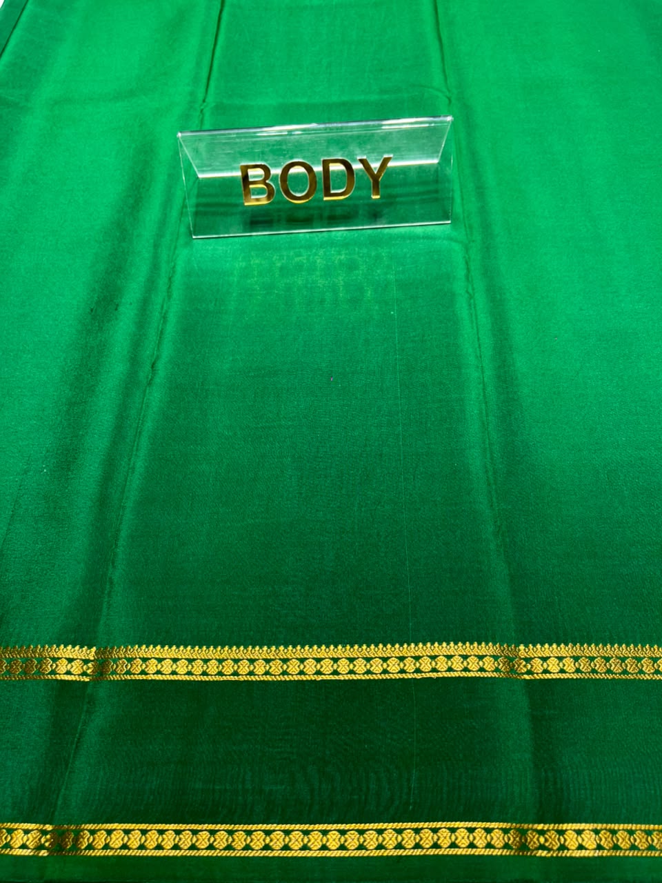 Pure Mysore Silk Saree.