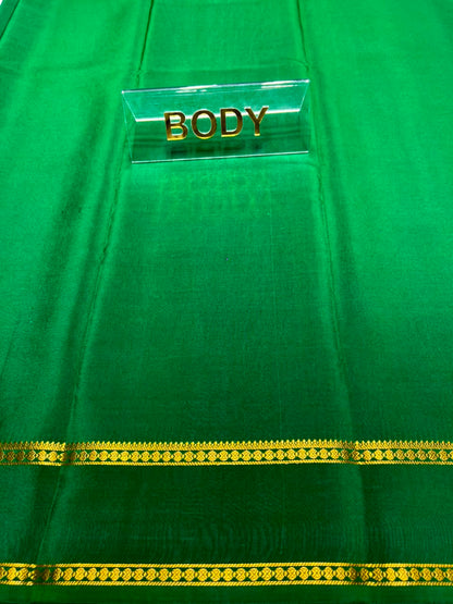 Pure Mysore Silk Saree.