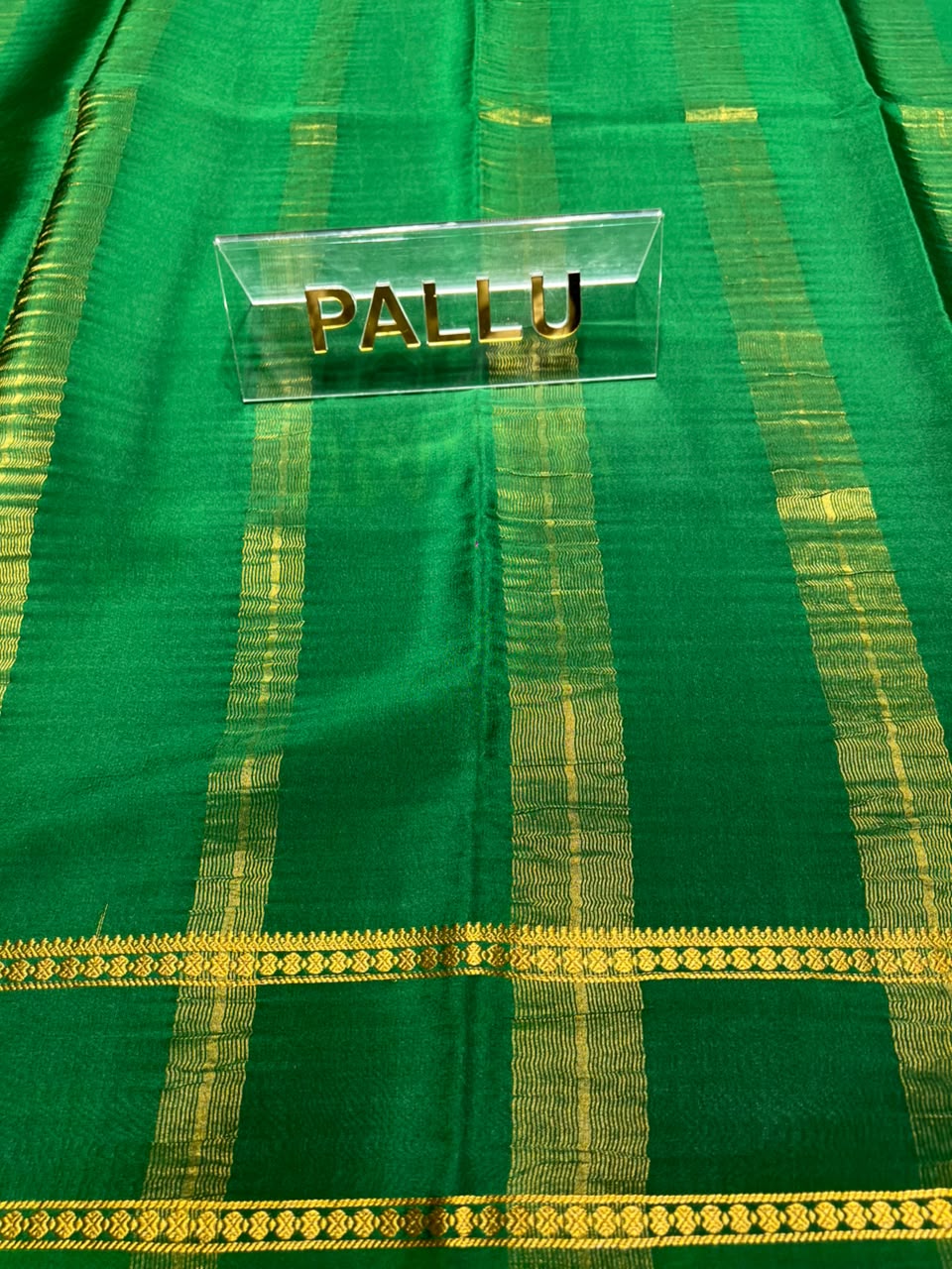 Pure Mysore Silk Saree.