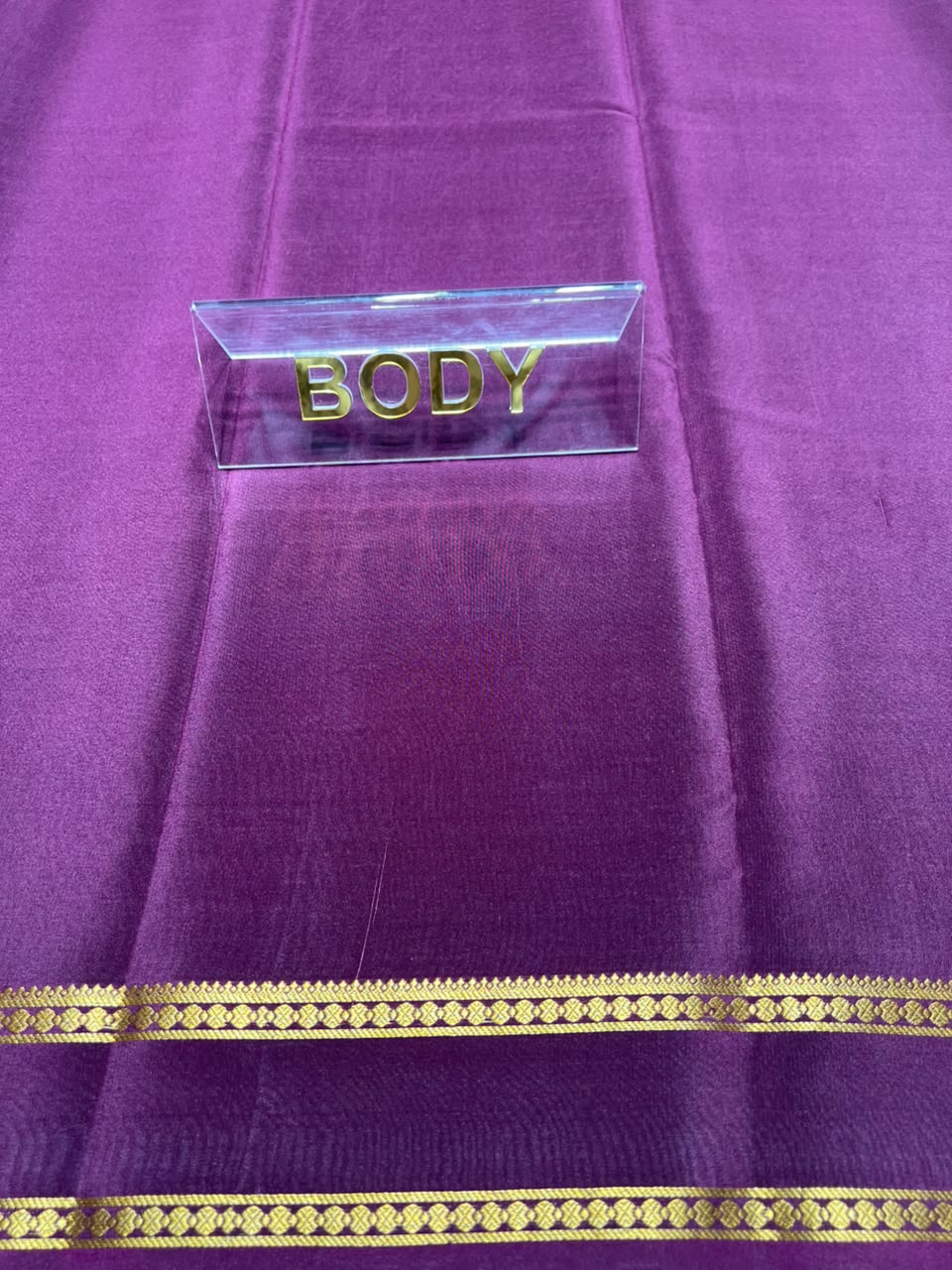 Pure Mysore Silk Saree.