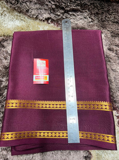 Pure Mysore Silk Saree.