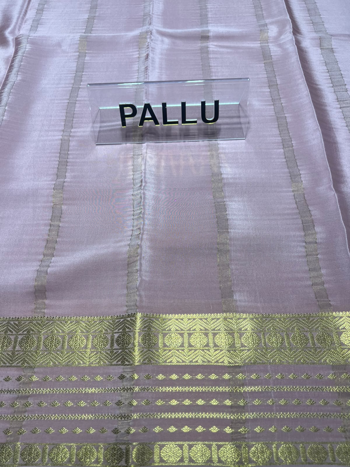 Pure Mysore Silk Saree.