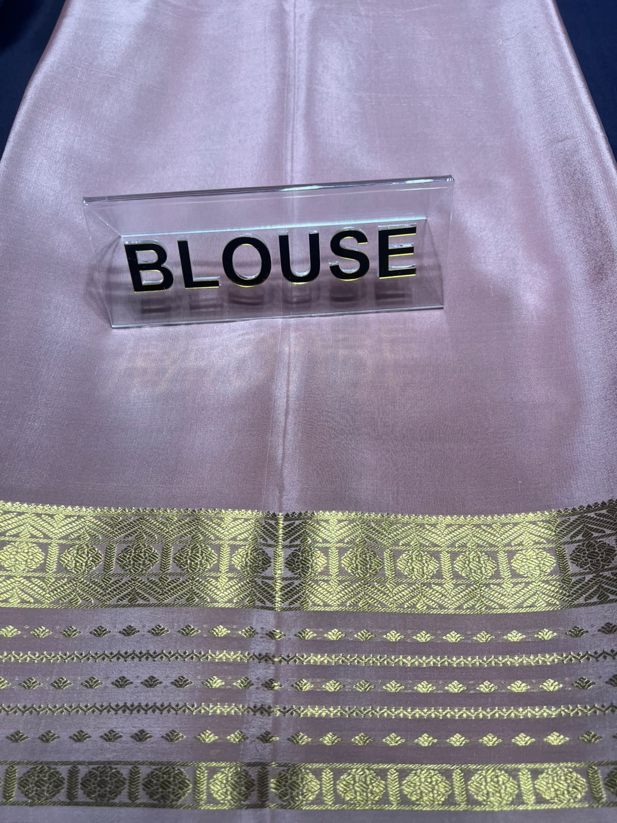 Pure Mysore Silk Saree.