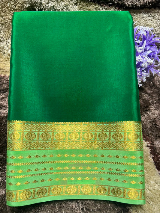 Pure Mysore Silk Saree.