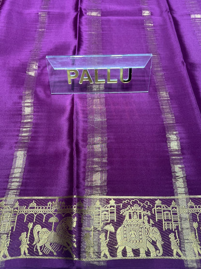 Pure Mysore Silk Saree.