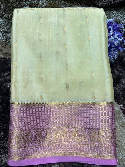 Pure Mysore Silk Saree.