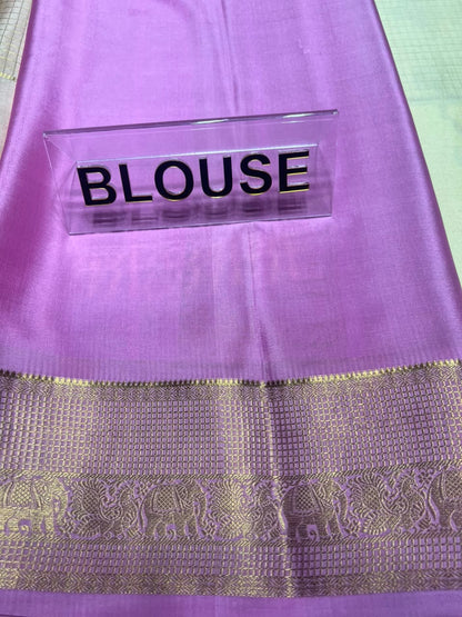 Pure Mysore Silk Saree.