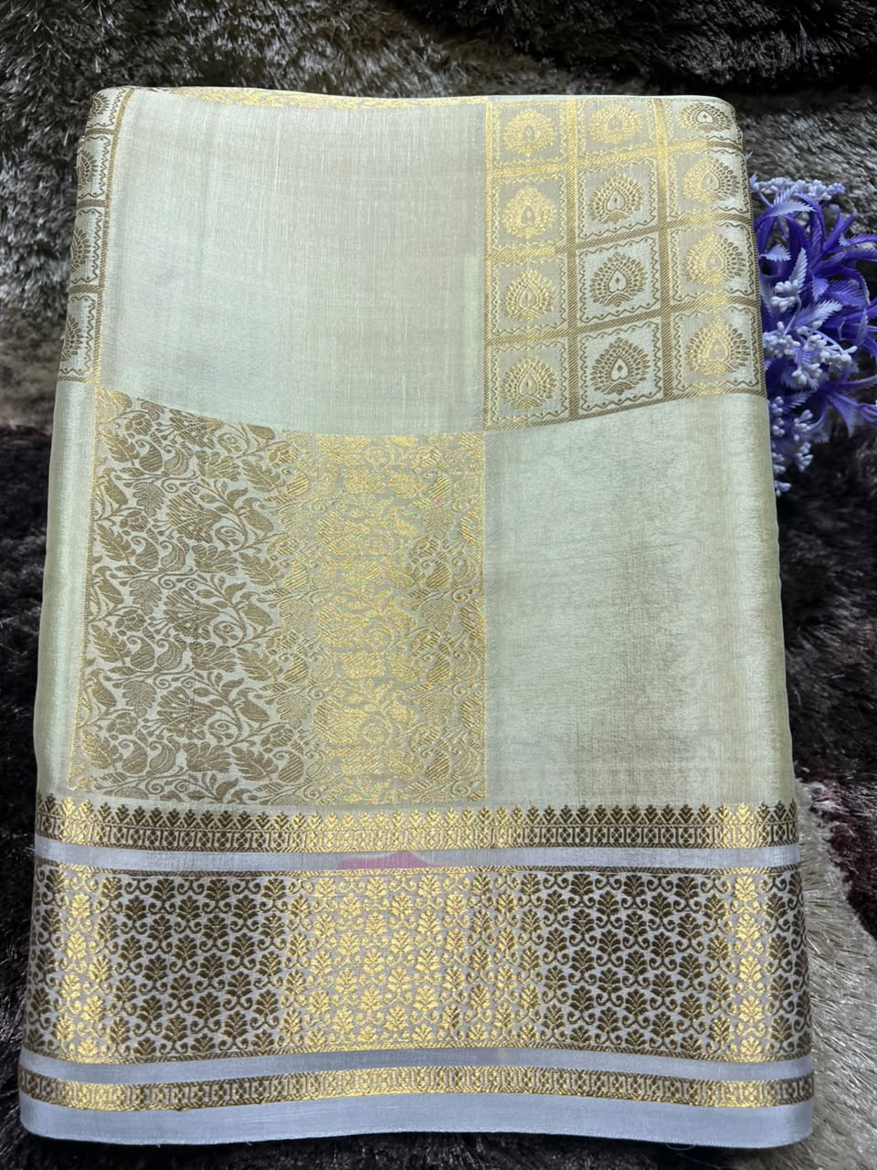 Pure Mysore Silk Saree.