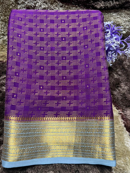 Pure Mysore Silk Saree.