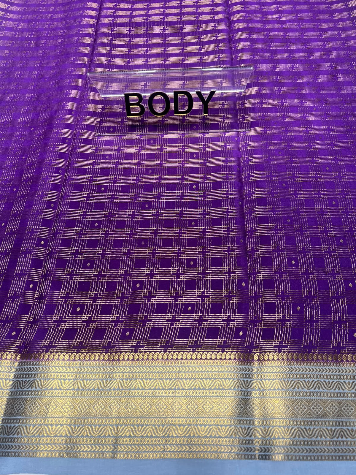 Pure Mysore Silk Saree.