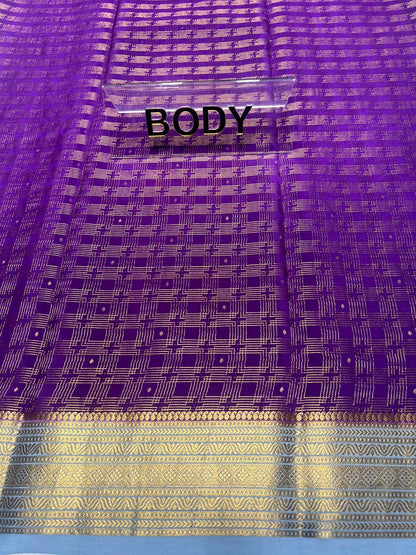 Pure Mysore Silk Saree.