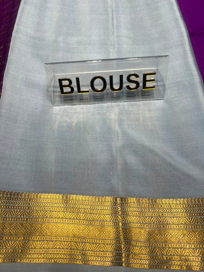 Pure Mysore Silk Saree.