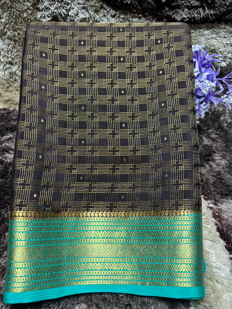 Pure Mysore Silk Saree.
