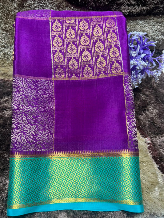 Pure Mysore Silk Saree.