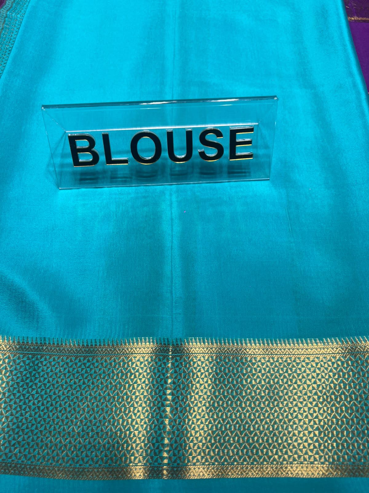 Pure Mysore Silk Saree.