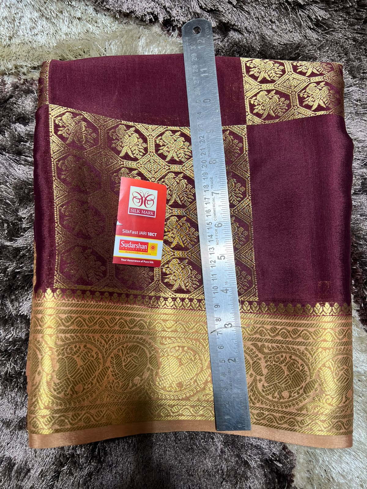Pure Mysore Silk Saree.