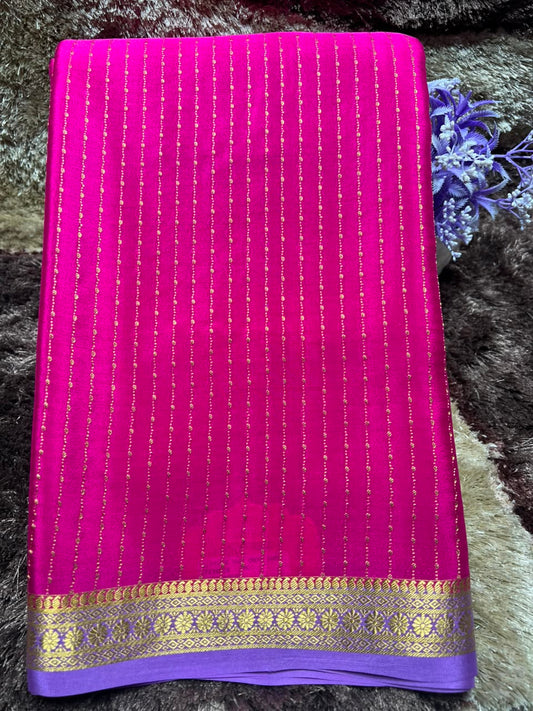 Pure Mysore Silk Saree.