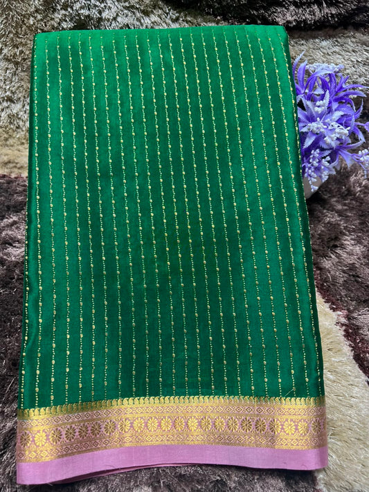 Pure Mysore Silk Saree.