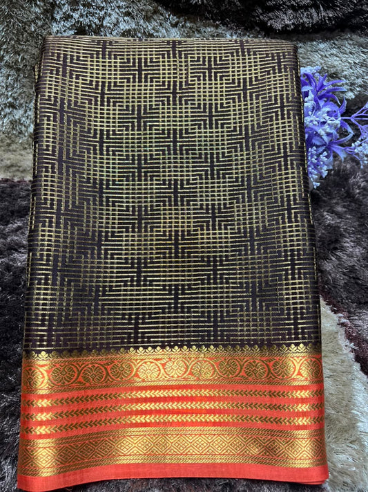 Pure Mysore Silk Saree.