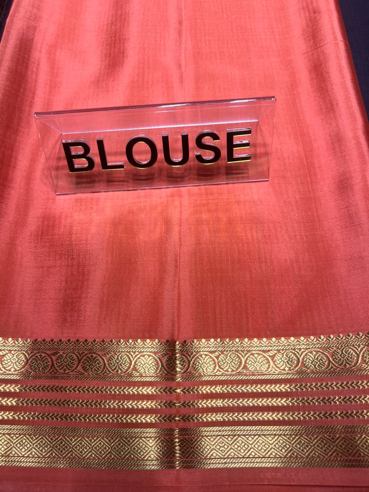 Pure Mysore Silk Saree.