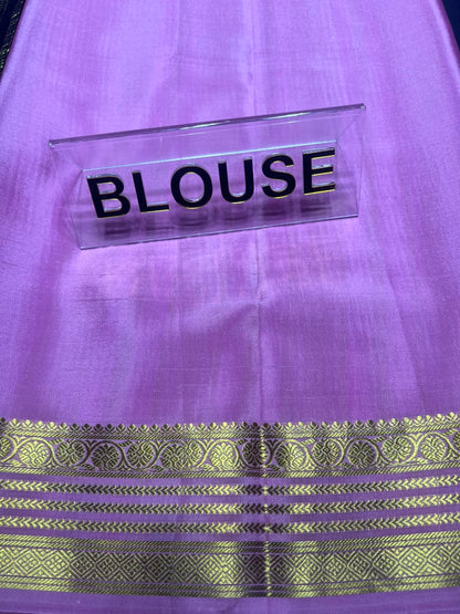 Pure Mysore Silk Saree.